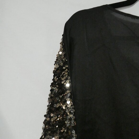 SWEET RAIN | medium | Glamorous Sequin Statement Top | NWOT - Picture 9 of 16